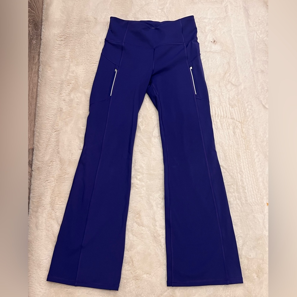 Athleta Purple Rainier Bootcut Pants